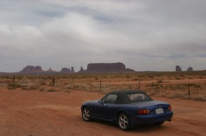 Monument Valley Rainy Day