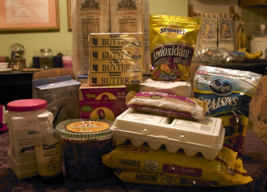 cookie makins Soon all this will be cookies!