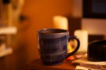 my mug, focused on the front of the rim
