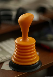 Mini-plunger with bellows construction.