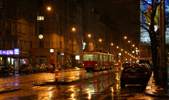 Prague Rain, 5:30 am